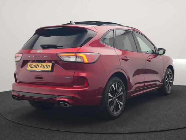 Ford KUGA 2.5 ST-Line X PHEV 225pk Dealer O.H. | Panodak | Adaptive Cruise | Head Up | 360 Camera | Alcantara Sportstoelen & Stuur Verwarmd | Bang & Olufsen | Keyless | Blis | Apple Carplay | Navigatie | DAB | Plug In Hybrid