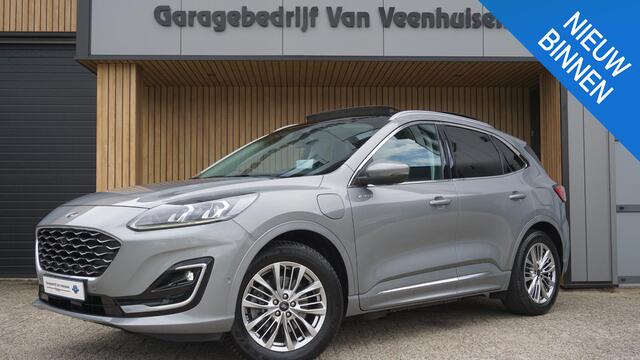 Ford KUGA 2.5 225pk PHEV Vignale Pano.Dak Leder B&O HUD Elek.Trekhaak Stoel/Stuurwiel V.W. ACC 72054km!