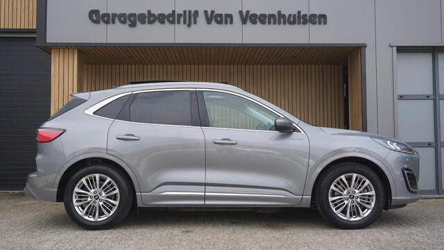 Ford KUGA 2.5 225pk PHEV Vignale Pano.Dak Leder B&O HUD Elek.Trekhaak Stoel/Stuurwiel V.W. ACC 72054km!