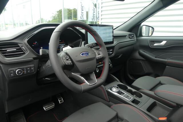 Ford KUGA 2.5 PHEV ST-Line X ELEKT. TREKHAAK, PANO, BLACK PACK, 360° CAMERA, WINTER PACK, AGR, MEMORY, ADAPT. CRUISE, CLIMA, NAVI, PDC V&A, APPLE CARPLAY/ANDROID AUTO, BLIS, KEYLESS, B&O, ELEKT. ACHTERKLEP, ELEKT. STOELEN, 7KM