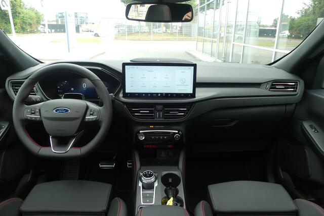 Ford KUGA 2.5 PHEV ST-Line X ELEKT. TREKHAAK, PANO, BLACK PACK, 360° CAMERA, WINTER PACK, AGR, MEMORY, ADAPT. CRUISE, CLIMA, NAVI, PDC V&A, APPLE CARPLAY/ANDROID AUTO, BLIS, KEYLESS, B&O, ELEKT. ACHTERKLEP, ELEKT. STOELEN, 7KM