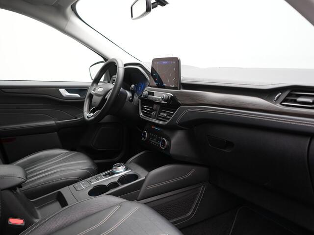 Ford KUGA 2.5 Vignale PHEV 225pk Dealer O.H. | Panodak | Head Up | Camera | Bang & Olufsen | Lederen Comfortstoelen Memory & Verwarmd | Stuur Verwarmd | Navigatie | DAB | Virtual | 20"L.M | Cruise Control | Plug In Hybrid |