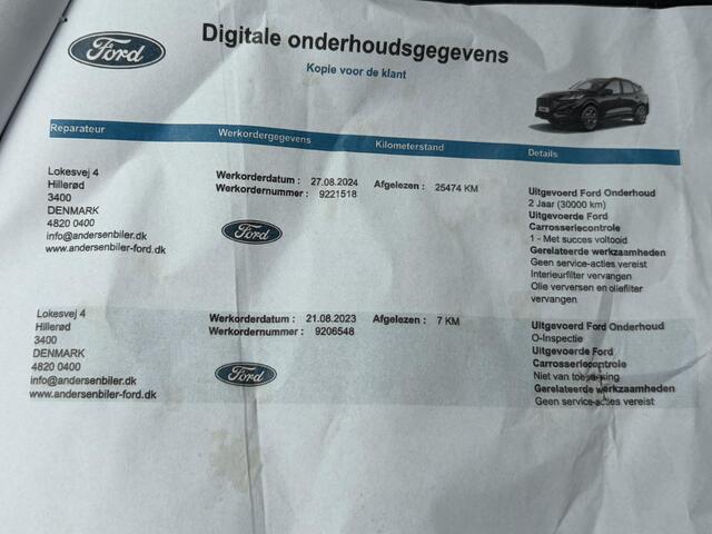 Ford KUGA 2.5 PHEV ST-Line X / Dealer onderhouden / Trekgewicht 1.500 kg / Navigatie / Stuur-, stoel- & achterbankverwarming / Parkeer assistent/ Camera 360° / Elektrische stoel & klep / 18" LM wielen / Adaptief cruise control / Apple Carplay Android Auto /