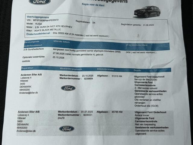 Ford KUGA 2.5 PHEV ST-Line X / Dealer onderhouden / Trekgewicht 1.500 kg / Navigatie / Stuur-, stoel- & achterbankverwarming / Parkeer assistent/ Camera 360° / Elektrische stoel & klep / 18" LM wielen / Adaptief cruise control / Apple Carplay Android Auto /