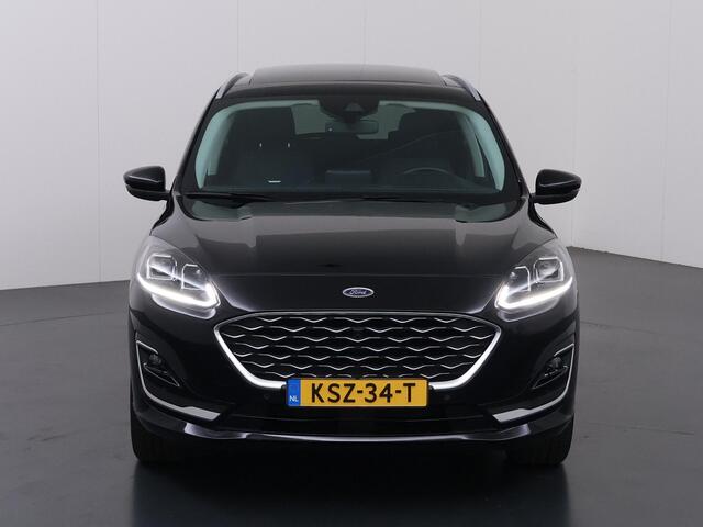 Ford KUGA 2.5 PHEV Vignale | SOH 91% | Trekhaak | Panoramadak | Winterpakket | Head Up | Leder | Cruise Control Adaptief | 19" Lichtmetalen Velgen |
