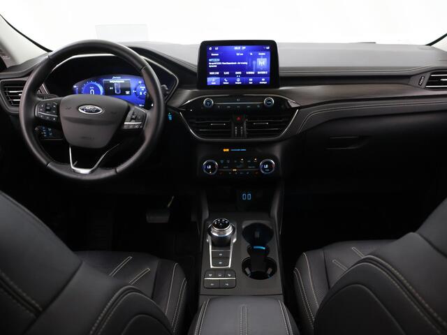 Ford KUGA 2.5 PHEV Vignale | SOH 91% | Trekhaak | Panoramadak | Winterpakket | Head Up | Leder | Cruise Control Adaptief | 19" Lichtmetalen Velgen |