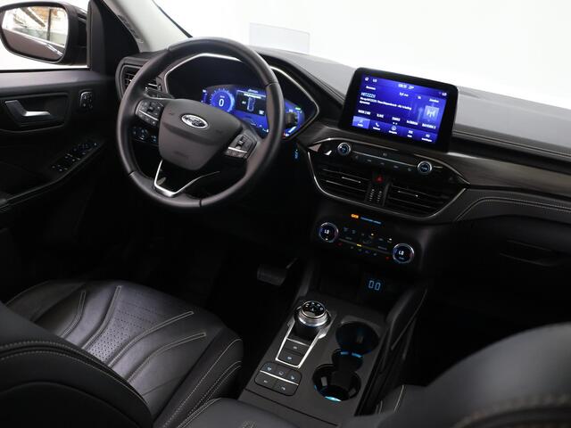 Ford KUGA 2.5 PHEV Vignale | SOH 91% | Trekhaak | Panoramadak | Winterpakket | Head Up | Leder | Cruise Control Adaptief | 19" Lichtmetalen Velgen |