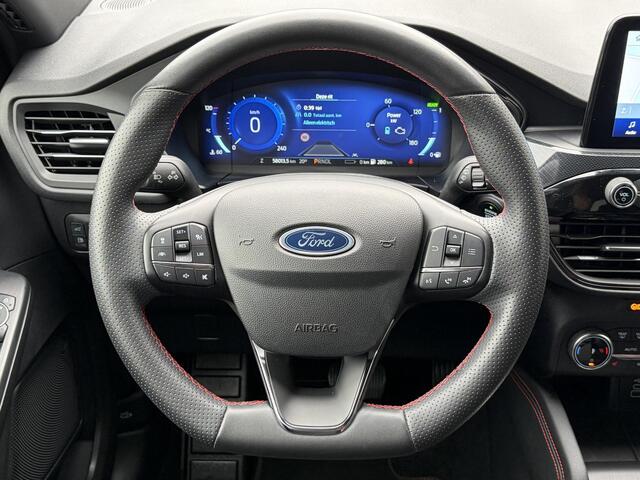 Ford KUGA 2.5 PHEV ST-Line X / Dealer onderhouden / Trekgewicht 1.500 kg / Navigatie / Stuur-, stoel- & achterbankverwarming / Parkeer assistent/ Camera 360° / Elektrische stoel & klep / 18" LM wielen / Adaptief cruise control / Apple Carplay Android Auto /