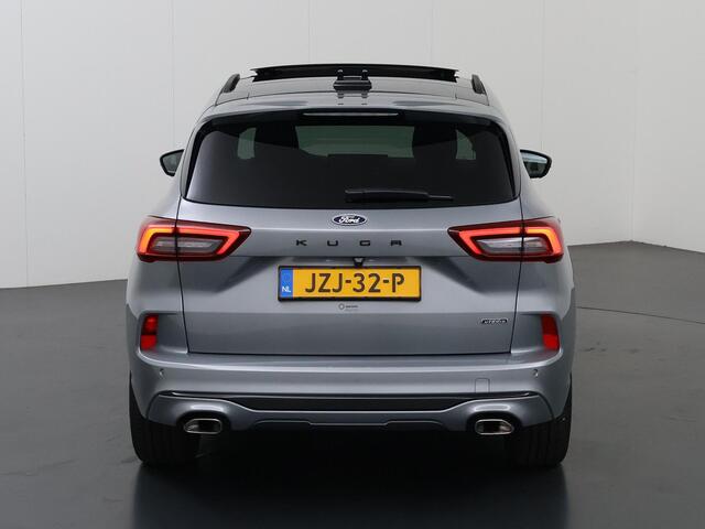 Ford KUGA 2.5 PHEV ST-Line X | Panoramadak | Full-LED | Trekhaak | Ele.verstelbare stoelen + geheugen | Stoelverwarming voor en achter | 360 Camera | Navigatie | Adaptieve Cruise Control | Ele. kofferdeksel | B&o Audio |