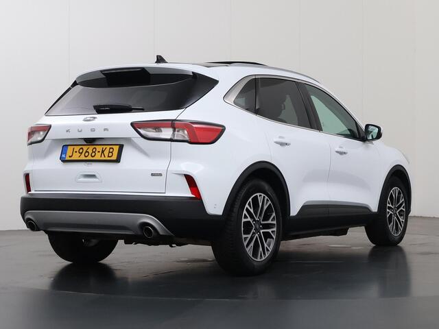 Ford KUGA 2.5 PHEV Titanium X | Trekhaak | Panoramadak | LED | Stoelverwarming voor + achter | El.verstelbare stoel | HUD | b&o Audio | Camera | Navigatie | DAB | Adaptieve Cruise Control | Ele.kofferdeksel |