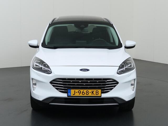 Ford KUGA 2.5 PHEV Titanium X | Trekhaak | Panoramadak | LED | Stoelverwarming voor + achter | El.verstelbare stoel | HUD | b&o Audio | Camera | Navigatie | DAB | Adaptieve Cruise Control | Ele.kofferdeksel |