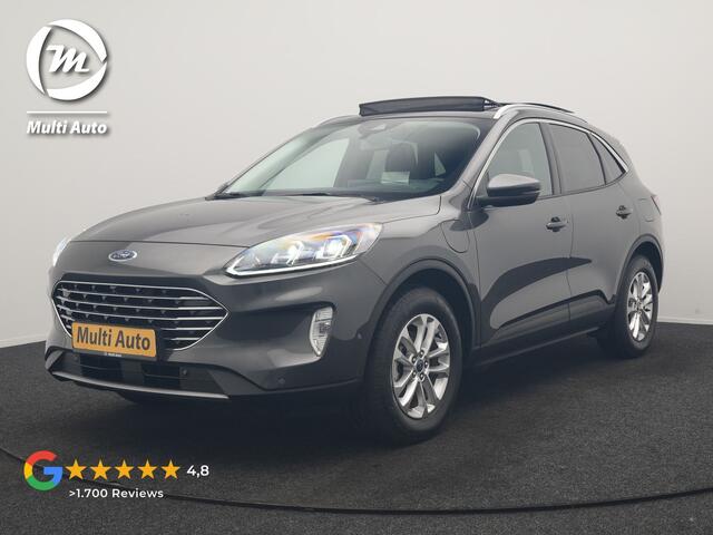 Ford KUGA 2.5 Titanium X PHEV 225pk Dealer O.H | Trekhaak Af Fabriek | Panodak | Adaptive Cruise | 360 Camera | Head Up | Bang & Olufsen | Sportstoelen & Stuur Verwarmd | Apple Carplay | Keyless | Pilot Assist | Virtual | Navigatie | DAB | 17" L.M | Plug In Hybrid |
