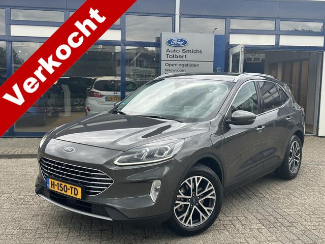Ford KUGA 2.5 PHEV 225PK Titanium X | Elekt. Trekhaak | Elektrische bestuurdersstoel | BLISS | Winterpack | Adapt. Cruise | Elekt. achterklep | HUD | Camera V+A