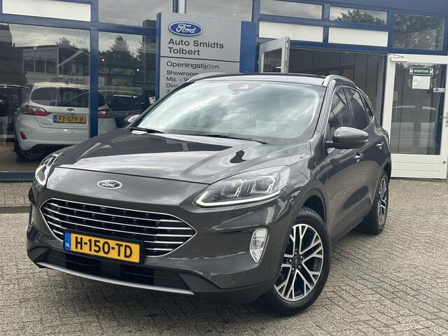 Ford KUGA 2.5 PHEV 225PK Titanium X | Elekt. Trekhaak | Elektrische bestuurdersstoel | BLISS | Winterpack | Adapt. Cruise | Elekt. achterklep | HUD | Camera V+A