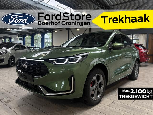 Ford KUGA 2.5 PHEV 243 pk ST-Line X | Trekhaak | AGR stoelen | Adapt. Cruise | Winter Pack | B&O | 360° Camera | All-Season |