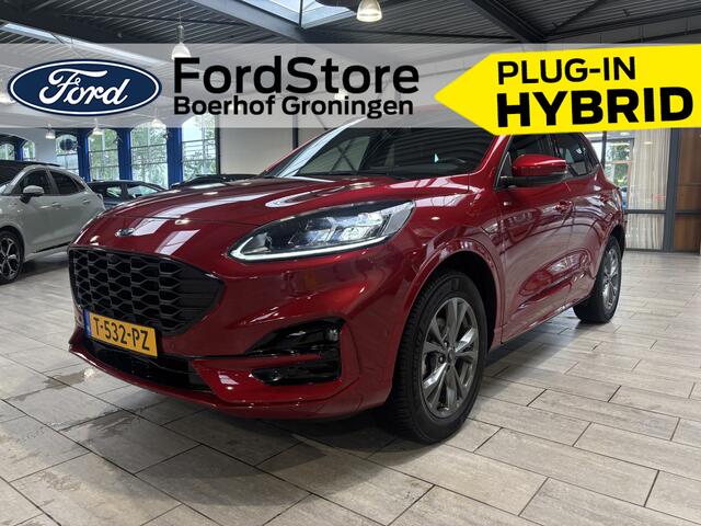 Ford KUGA 2.5 PHEV 225 pk ST-Line X | Winter Pack | Adapt. cruise | El. a. klep | Half Leer | LED | B&O | 100% dealer onderh.