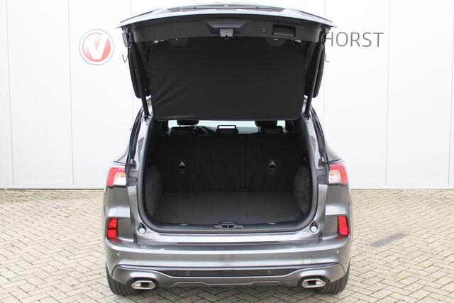 Ford KUGA 2.5-225pk PHEV ST-Line X. Hybride rijden voor een reëel bedrag ! Autm. airco dual, adapt. cruise control, navigatie, LED verl., telefoonvoorb., lane- en side assist, elektr. achterklep, B&O soundsyst., camera v+a, stoel- en voorraamverw. etc.