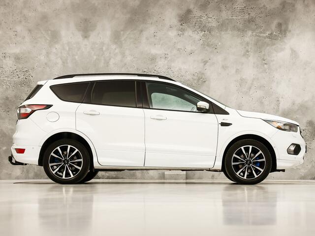 Ford KUGA 1.5 EcoBoost ST Line (PANORAMADAK, APPLE CARPLAY, GROOT NAVI, STUUR/STOELVERWARMING, CAMERA, SPORTSTOELEN, GETINT GLAS, TREKHAAK, CRUISE, NIEUWE APK, NIEUWSTAAT)