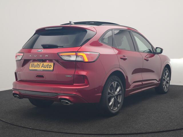 Ford KUGA 2.5 PHEV ST-Line X 225pk Dealer O.H. | Trekhaak Af Fabriek | Panodak | Adaptive Cruise | Head Up | 360 Camera | Bang & Olufsen | Sportstoelen & Stuur Verwarmd | Keyless | Blis | Apple Carplay | Navigatie | DAB | Plug In Hybrid |