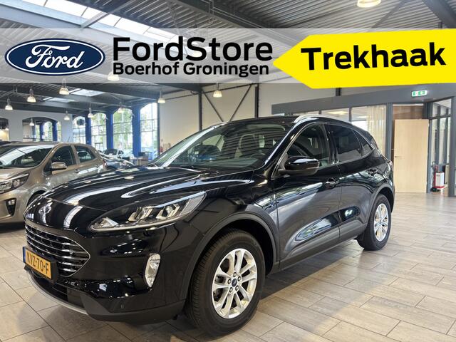 Ford KUGA 2.5 PHEV 225 pk Titanium | Trekhaak | Winterpack | Camera V&A | Blis | Adapt. Cruise | Keyless | 100% dealer onderh. |