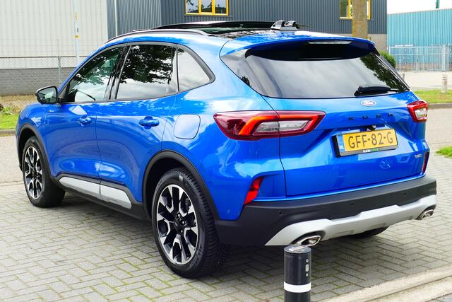 Ford KUGA 2.5 PHEV Active X. Panodak, Leer/Alcantara, Stoel&StuurVerw, 19"LMV, Haak 2100kg