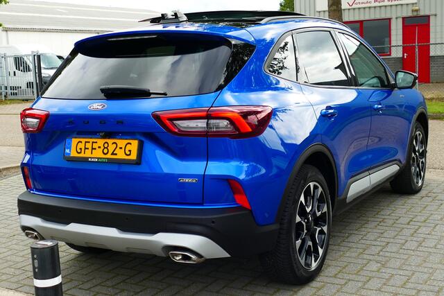 Ford KUGA 2.5 PHEV Active X. Panodak, Leer/Alcantara, Stoel&StuurVerw, 19"LMV, Haak 2100kg