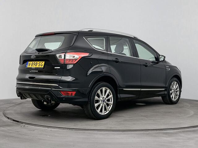 Ford KUGA 1.5 EcoBoost Vignale | Pack Winter | Memory Stoelen | Elektrisch Verstelbare Voorstoelen | Luxe Leder | Achteruitrijcamera | Elektrische Achterklep | Schuif-/ Kantel Panoramadak | Keyless | Parkeersensoren Voor en Achter | Sony Audio |