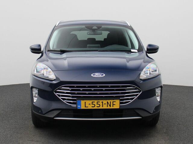Ford KUGA 2.5 PHEV Titanium | Lederen Bekleding | Camera | PDC Voor+Achter | Keyless | Cruise Control & Snelheidsbegrenzer | Full-Map Navigatie | 17" LMV | Privacy Glass | Draadloze Smartphonelader | Apple Carplay & Android Auto