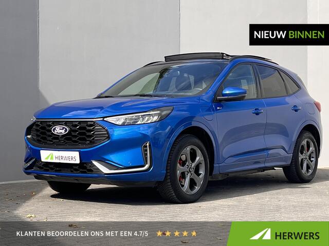 Ford KUGA 2.5 PHEV ST-Line X / 2.100 kg Elektrische trekhaak / Elektrisch glazen panorama-dak / Stuur-, stoel- & achterbankverwarming / B&O audio / Apple Carplay Android / 18"LM wielen & All Season banden /