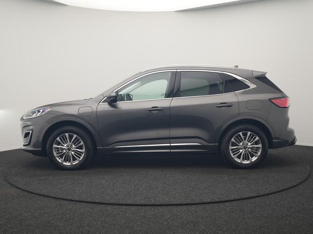 Ford KUGA 2.5 PHEV Vignale 225pk Dealer O.H. | Trekhaak Af Fabriek | Adaptive Cruise | 360 Camera | Head Up | Bang & Olufsen | Lederen Sportstoelen Memory & Verwarmd | Keyless | BLIS | Stuur Verwarmd | Apple Carplay | Navigatie | DAB | Plug In Hybrid |
