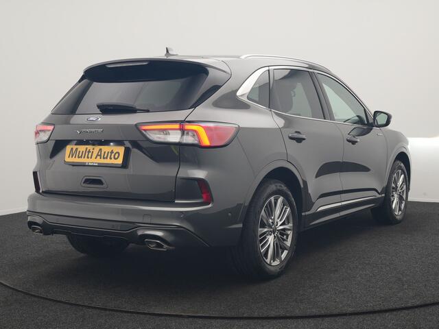 Ford KUGA 2.5 PHEV Vignale 225pk Dealer O.H. | Trekhaak Af Fabriek | Adaptive Cruise | 360 Camera | Head Up | Bang & Olufsen | Lederen Sportstoelen Memory & Verwarmd | Keyless | BLIS | Stuur Verwarmd | Apple Carplay | Navigatie | DAB | Plug In Hybrid |