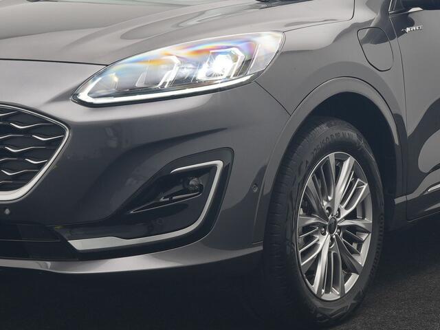 Ford KUGA 2.5 PHEV Vignale 225pk Dealer O.H. | Trekhaak Af Fabriek | Adaptive Cruise | 360 Camera | Head Up | Bang & Olufsen | Lederen Sportstoelen Memory & Verwarmd | Keyless | BLIS | Stuur Verwarmd | Apple Carplay | Navigatie | DAB | Plug In Hybrid |