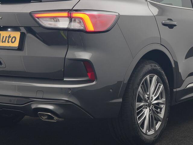 Ford KUGA 2.5 PHEV Vignale 225pk Dealer O.H. | Trekhaak Af Fabriek | Adaptive Cruise | 360 Camera | Head Up | Bang & Olufsen | Lederen Sportstoelen Memory & Verwarmd | Keyless | BLIS | Stuur Verwarmd | Apple Carplay | Navigatie | DAB | Plug In Hybrid |