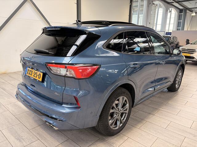 Ford KUGA 2.5 PHEV 225 pk ST-Line | Pano | Adapt. cruise | El. a. klep | Stoelverw. | SOH 89,3% | 18" | 100% dealer onderh. |
