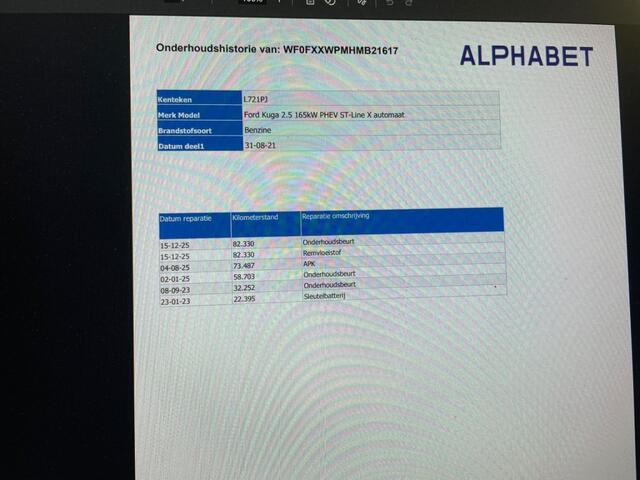 Ford KUGA 2.5 PHEV ST-Line X - Digitaal Cockpit, Carplay, Camera, Half Leer, Stoel/Stuur Verw. – foto 2