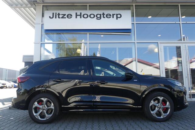 Ford KUGA 2.5 PHEV ST-Line X ELEKT. TREKHAAK, PANO, AGR, HUD, MEMORY, 360° CAMERA, WINTER PACK, ADAPT. CRUISE, CLIMA, NAVI, PDC V&A, APPLE CARPLAY/ANDROID AUTO, BLIS, KEYLESS, B&O, ELEKT. ACHTERKLEP, ELEKT. STOELEN, 19.693KM