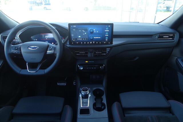 Ford KUGA 2.5 PHEV ST-Line X ELEKT. TREKHAAK, PANO, AGR, HUD, MEMORY, 360° CAMERA, WINTER PACK, ADAPT. CRUISE, CLIMA, NAVI, PDC V&A, APPLE CARPLAY/ANDROID AUTO, BLIS, KEYLESS, B&O, ELEKT. ACHTERKLEP, ELEKT. STOELEN, 19.693KM