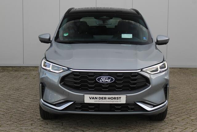 Ford KUGA 2.5 243 pk PHEV ST-Line X Maart 2026, slechts 9.800km ! Autm. airco dual, elektr. panodak, elektr. achterklep, leer/alcantara, klep, LED verl., navigatie, telefoonvoorb., stoel-, stuur-, voorraam- en achterbankverw., side- en lan – foto 6