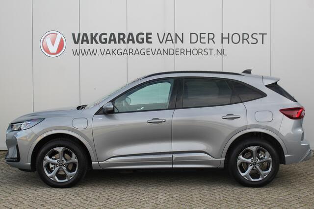 Ford KUGA 2.5 243 pk PHEV ST-Line X Maart 2026, slechts 8.700km ! Autm. airco dual, LED verl., navigatie, telefoonvoorb., stoel-, stuur-, voorraam- en achterbankverw., side- en lan – foto 4