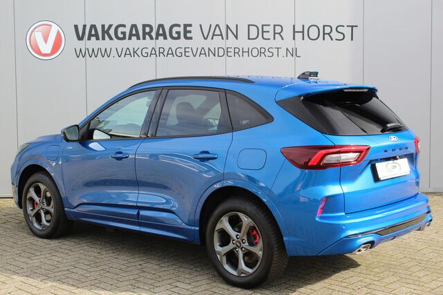 Ford KUGA 2.5 243 pk PHEV ST-Line X januari 2026, slechts 6.500km ! Autm. airco dual, elekt. achterklep, leer/alcantara, LED verl., navigatie, telefoonvoorb., stoel-, stuur-, voorraam- en achterbankverw., side- en lan – foto 3