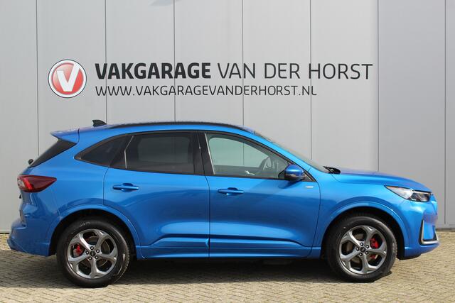 Ford KUGA 2.5 243 pk PHEV ST-Line X januari 2026, slechts 6.500km ! Autm. airco dual, elekt. achterklep, leer/alcantara, LED verl., navigatie, telefoonvoorb., stoel-, stuur-, voorraam- en achterbankverw., side- en lan – foto 10