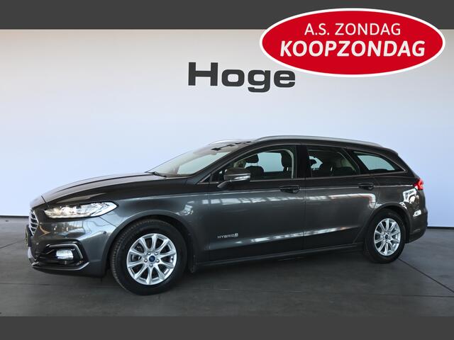 Ford MONDEO Wagon 2.0 IVCT HEV Titanium Airco Navigatie Cruise control PDC Stoelverwarming 100% Onderhouden! Inruil Mogelijk!