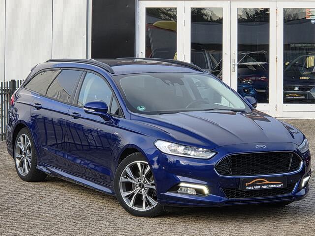 Ford MONDEO Wagon 1.5 ST Line NAVIGATIE|CAMERA|XENON LED|LEDER|KEY LESSGO &ENTRY|GETINT GLAS|18 INCH maandag tot vrijdag geopend van 09.00 uur tot 20.00 uur geopend en zaterdag van 09.00 tot 18.00 uur geopend