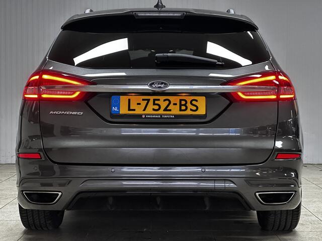Ford MONDEO Wagon 2.0 IVCT HEV ST-Line/ Dealer Onderhouden!/ Automaat/ Zwarte Hemel/ Camera/ Elek.Klep/ Stoel+Voorruitverw./ Elek.Stoel+Memory/ 18''LMV/ LED Koplampen/ Keyless/ Dodehoekdet./ Apple+Android/ Clima/ Navi/ Cruise/ PDC.