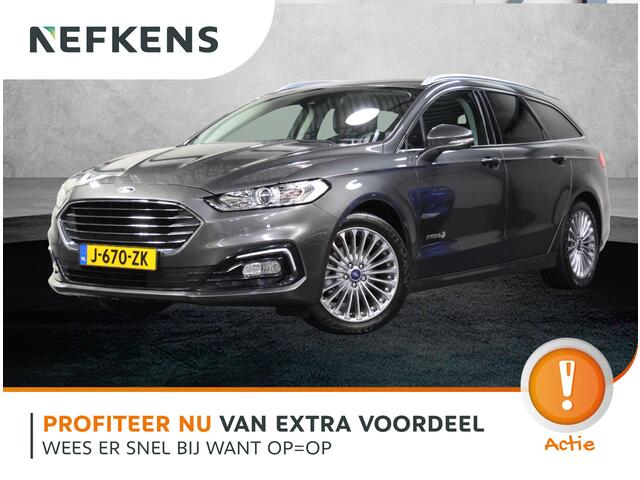 Ford MONDEO Wagon 187PK HEV Titanium | 1ste eigenaar | Trekhaak | 18"LMV | Privacy Glass | Stoelverwarming | Navigatie | Cruise Control | Climate Control | AUTOMAAT | Parkeersensoren | Isofix | Privacy Glass |