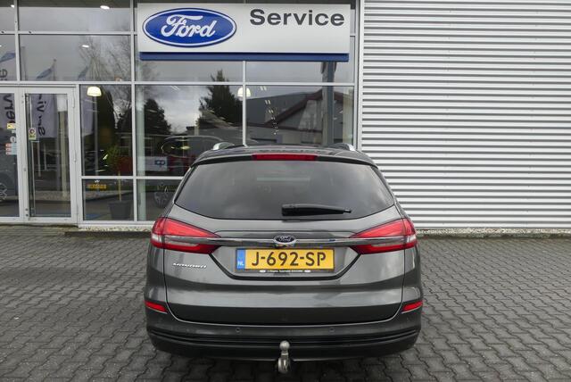 Ford MONDEO Wagon 2.0 IVCT HEV Titanium 18 INCH, ELEKT. TREKHAAK (750KG), WINTER PACK, MEMORY, CRUISE, CLIMA, NAVI, CAMERA, PDC V&A, APPLE CARPLAY/ANDROID AUTO, BLIS, KEYLESS, ELEKT. PASSAGIERSSTOEL, ELEKT. ACHTERKLEP, ADAPTIEVE KOPLAMPEN, LANE ASSIST, 57.812KM