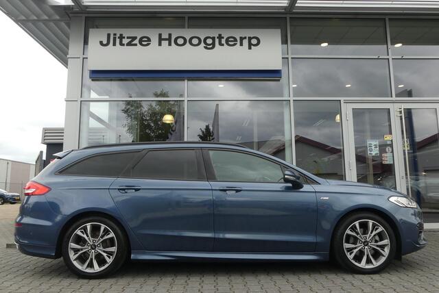 Ford MONDEO Wagon 2.0 IVCT HEV ST-Line WINTER PACK, MEMORY, ADAPT. CRUISE, CLIMA, NAVI, CAMERA, PDC V&A, APPLE CARPLAY/ANDROID AUTO, BLIS, KEYLESS, ELEKT. ACHTERKLEP, ELEKT. PASSAGIERSSTOEL, 54.035KM