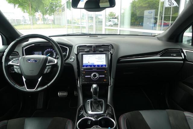Ford MONDEO Wagon 2.0 IVCT HEV ST-Line WINTER PACK, MEMORY, ADAPT. CRUISE, CLIMA, NAVI, CAMERA, PDC V&A, APPLE CARPLAY/ANDROID AUTO, BLIS, KEYLESS, ELEKT. ACHTERKLEP, ELEKT. PASSAGIERSSTOEL, 54.035KM