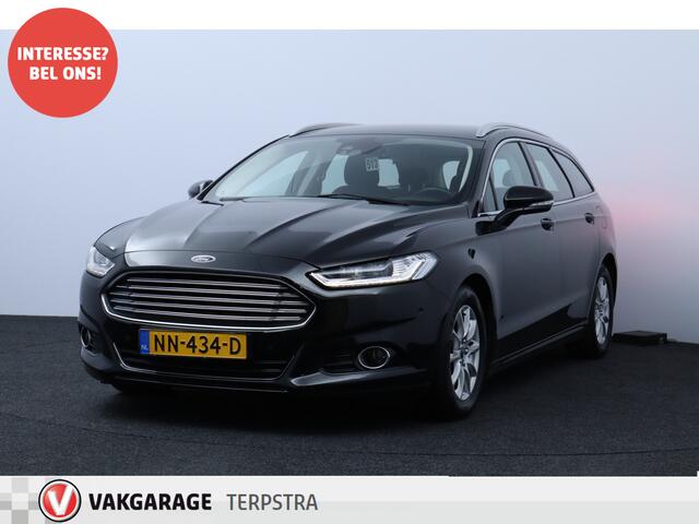 Ford MONDEO Wagon 1.5 TDCi Titanium/ LED Koplampen/ Voorruitverw./ Keyless/ Dode-Hoek DET./ PDC V+A/ Android-Auto/ PDC V+A/ Lane-Assist./ Grootlicht Assist./ 16'' LMV/ Chroom.