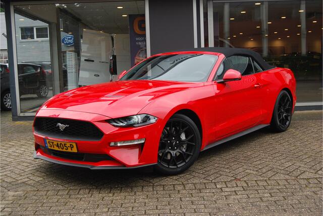 Ford MUSTANG Convertible 2.3 EcoBoost 290pk | ADAPTIEVE CRUISE | FULL LEDER | STOELVERKOELING | NL-AUTO
